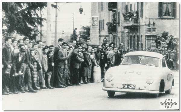 Porsche 356 - Mille MIglia 1953