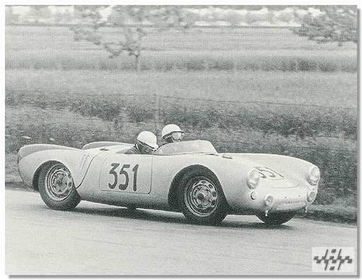 Porsche 550 - Mille MIglia 1954