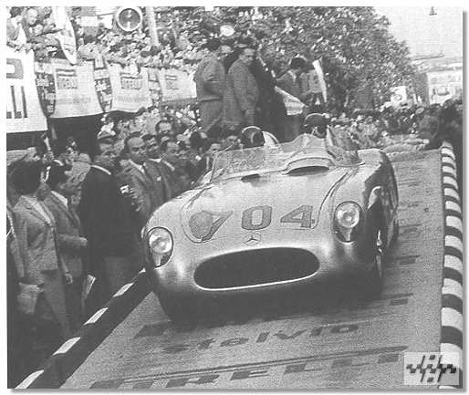 Start zur Mille MIglia 1955