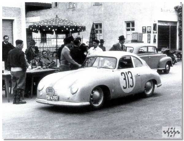 Porsche 356 - Deutschlandfahrt 1952