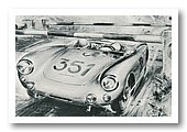 Porsche 550 - Mille MIglia 1954